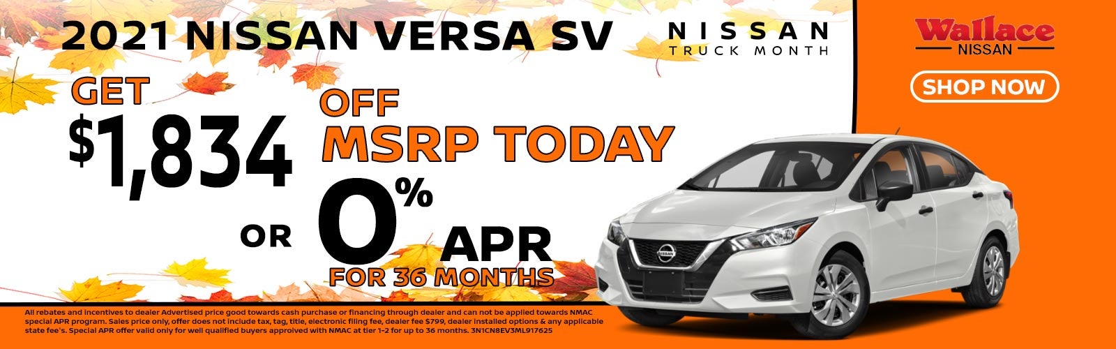 Nissan Versa Special