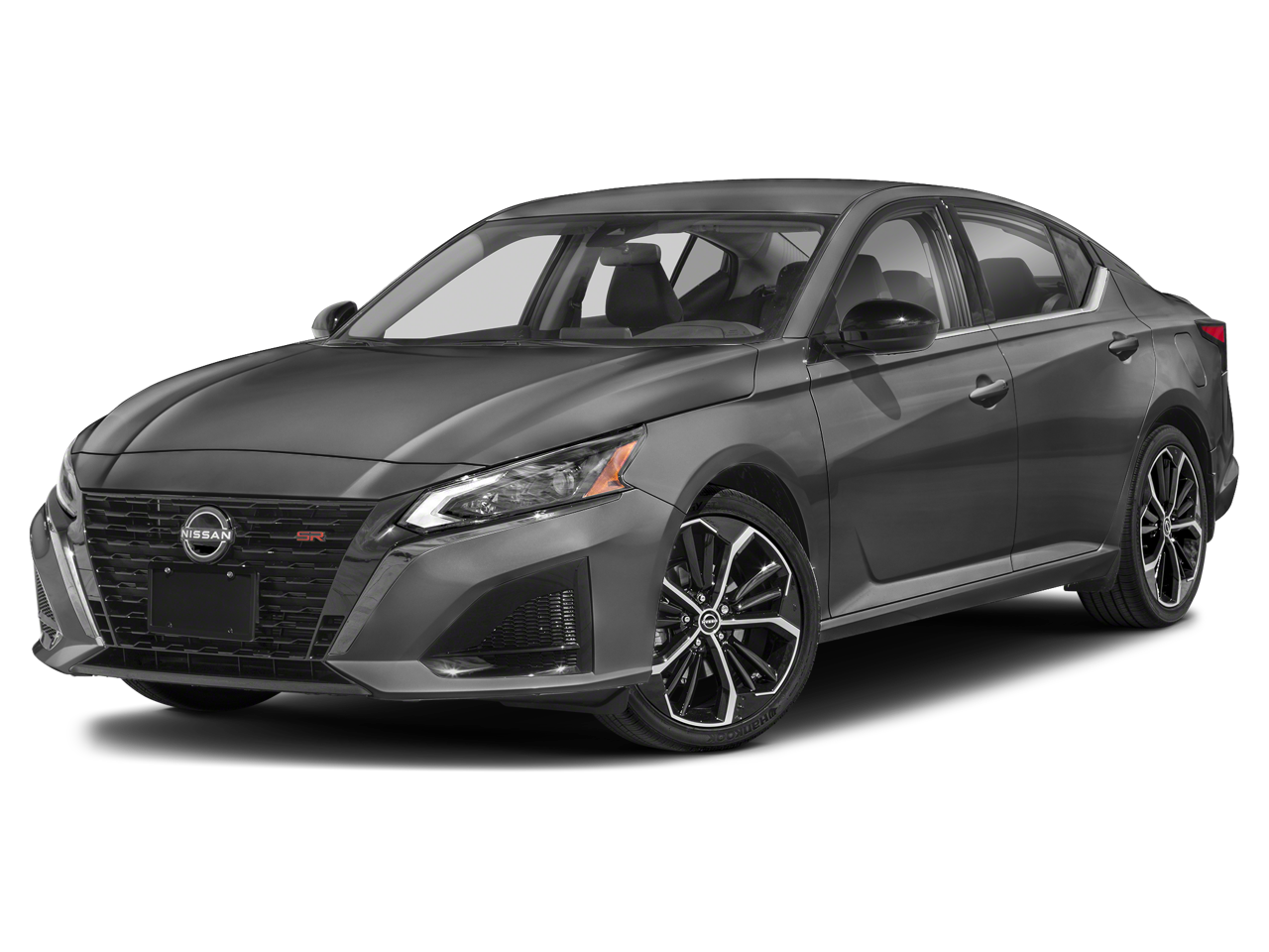 2023 Nissan Altima 2.5 SR in Gun Metallic — front three-quarter view