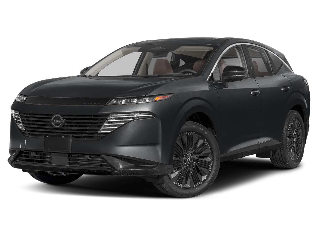 2026 Nissan Murano SL in Super Black — front three-quarter view