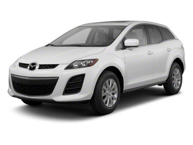 2012 Mazda Mazda CX-7 i SV in Crystal White Pearl Mica — front three-quarter view