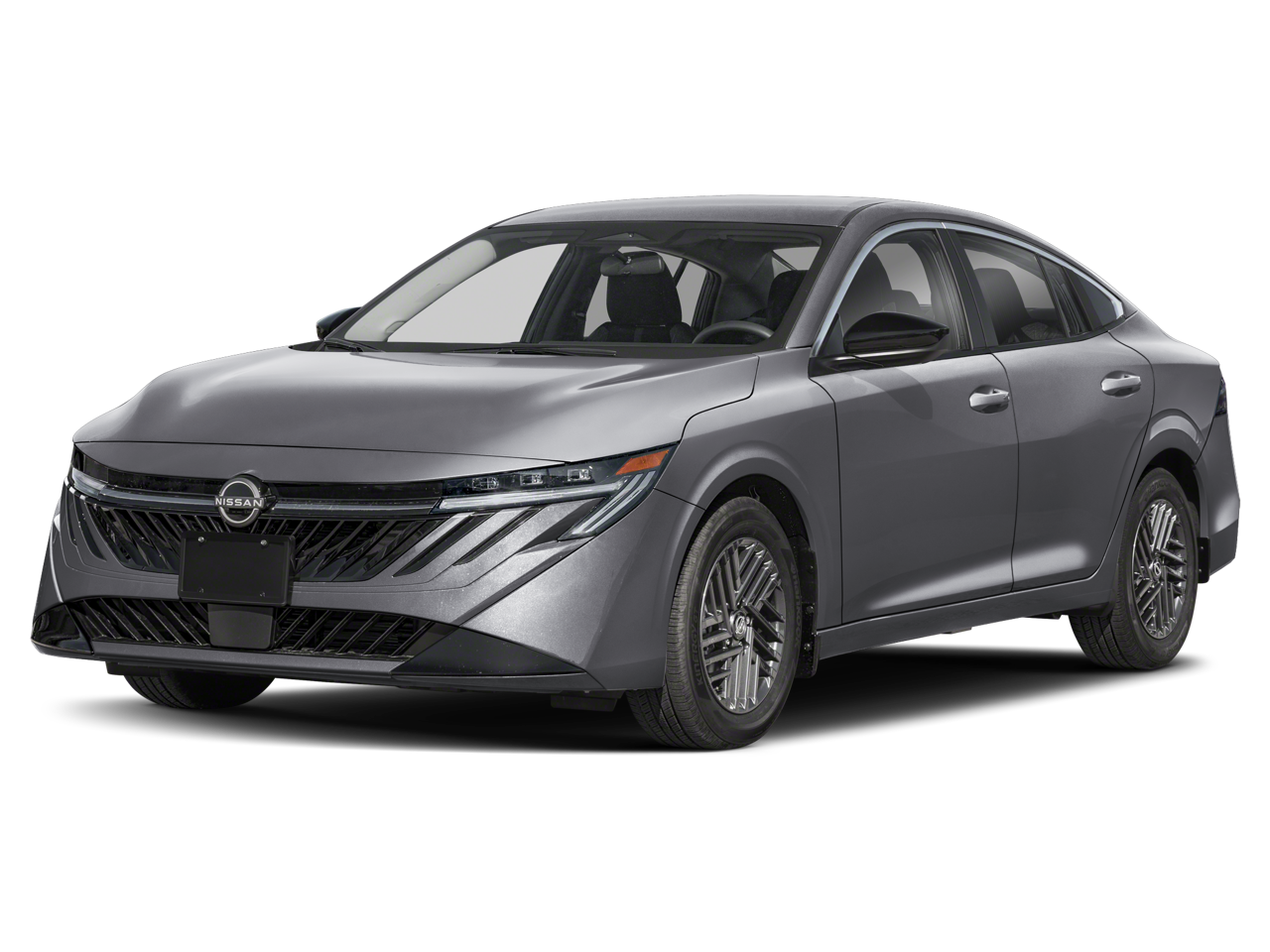 2026 Nissan Sentra SV in GUN METALLIC — front three-quarter view