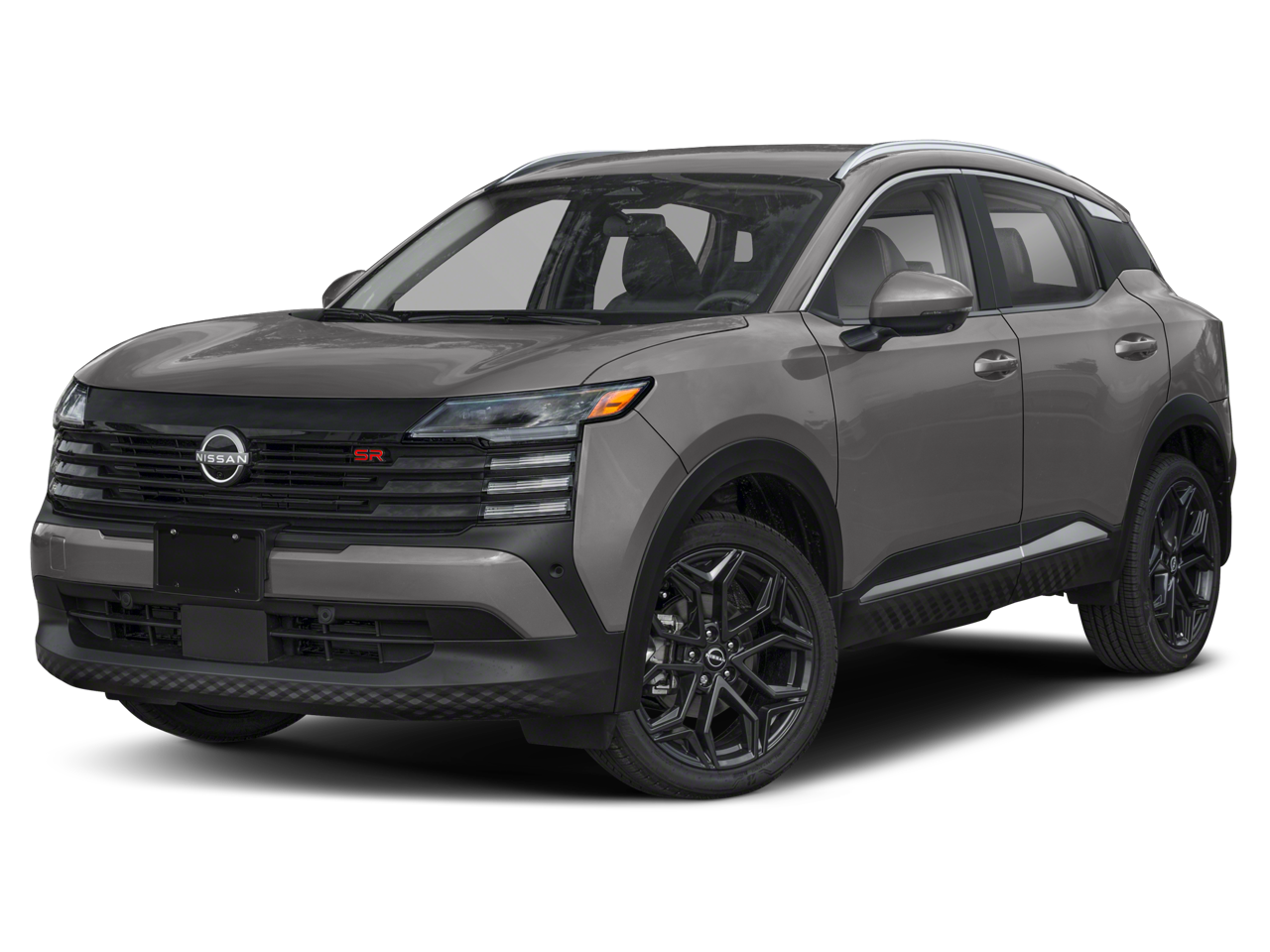 2026 Nissan Kicks SR in 2T ICE BLK ROOF — front three-quarter view