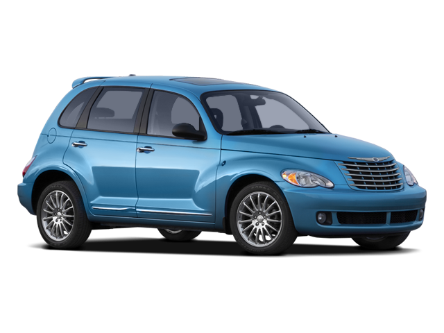 2009 Chrysler PT Cruiser Touring in Melbourne Green Pearlcoat — front three-quarter view