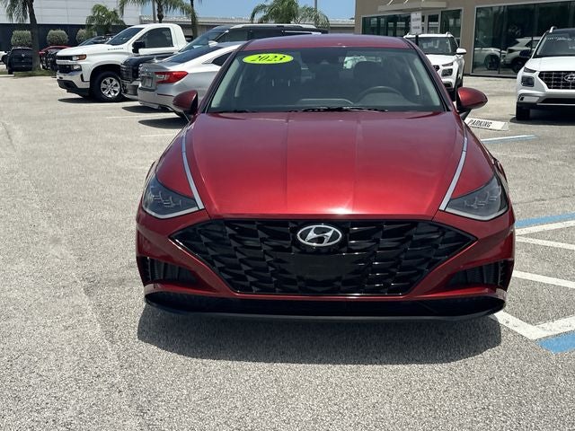 2023 Hyundai Sonata — rear three-quarter view
