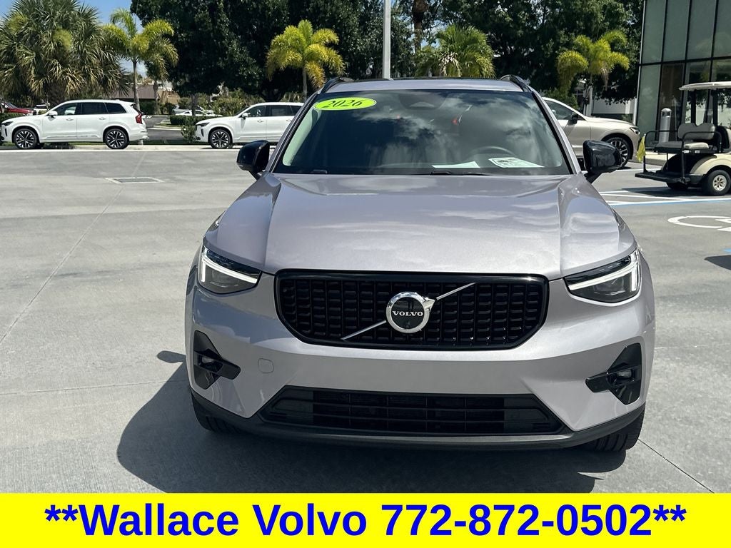 2026 Volvo XC40 — rear three-quarter view