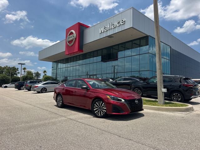 2026 Nissan Altima 2.5 SV in Scarlet Ember Tintcoat — front three-quarter view