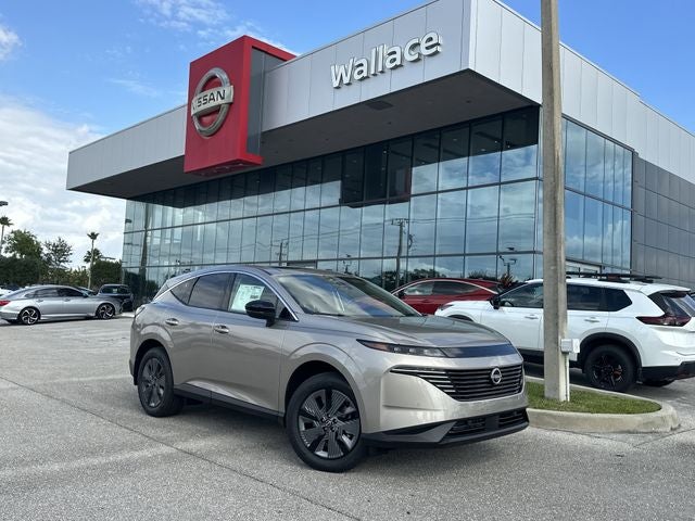 2026 Nissan Murano SL in Champagne Silver Metallic — front three-quarter view