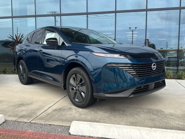 2026 Nissan Murano SL in Aurora Blue Pearl Metallic — front three-quarter view