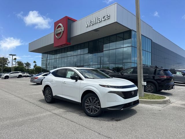 2026 Nissan Murano SL in Everest White Pearl Tricoat — front three-quarter view