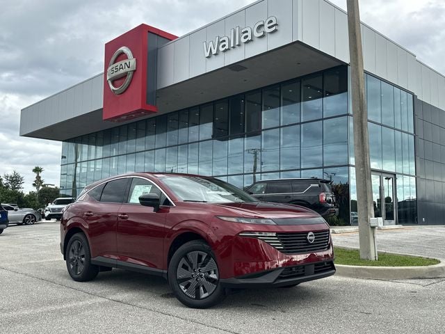 2026 Nissan Murano SL in Scarlet Ember Tintcoat — front three-quarter view