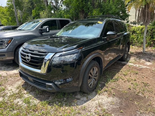 2024 Nissan Pathfinder — rear three-quarter view