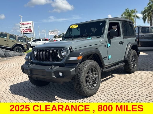 2025 Jeep Wrangler — rear three-quarter view