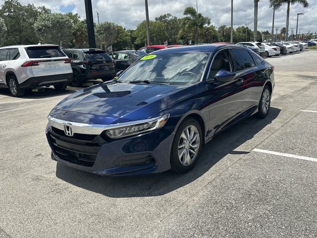 2019 Honda Accord — rear three-quarter view