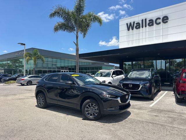 2024 Mazda Mazda CX-30 2.5 S in Jet Black Mica — front three-quarter view