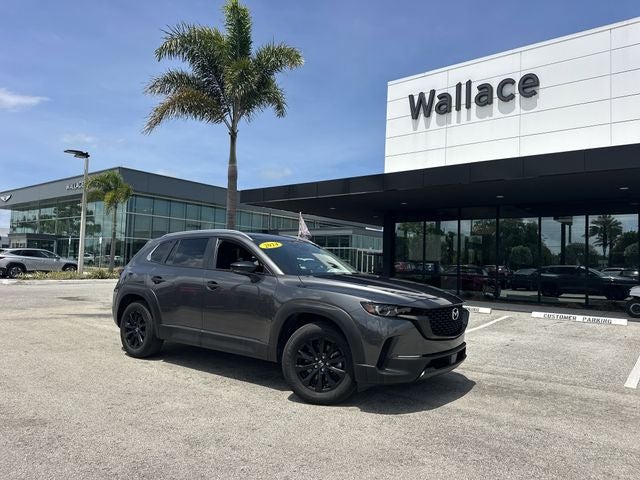 2024 Mazda Mazda CX-50 2.5 S Select Package in Machine Gray Metallic — front three-quarter view