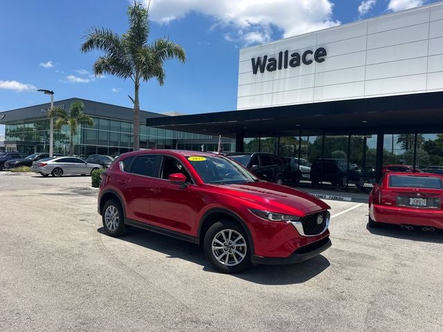 2023 Mazda Mazda CX-5 2.5 S Select Package in Soul Red Crystal Metallic — front three-quarter view