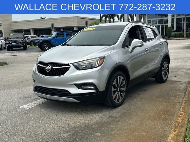 2018 Buick Encore — rear three-quarter view