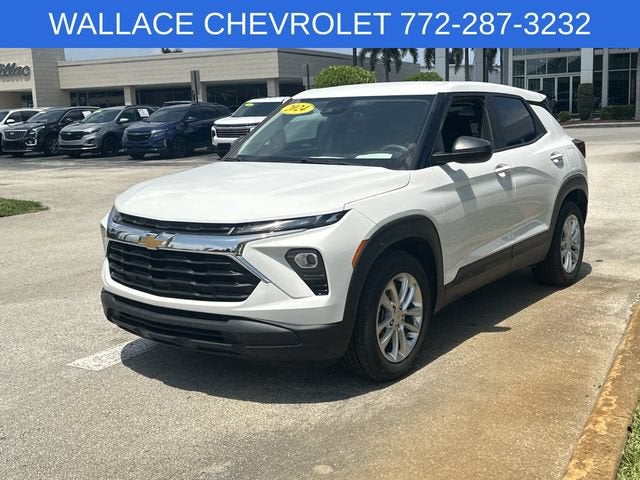 2024 Chevrolet Trailblazer — rear three-quarter view